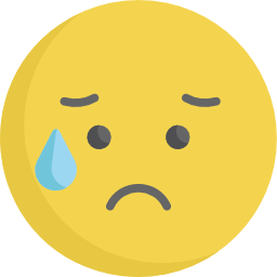 Sad icon