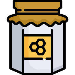 Honey jar icon