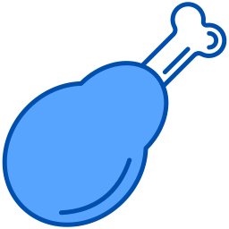 Chicken leg icon