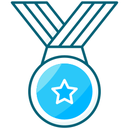 médaille Icône