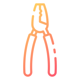 Crimping pliers icon