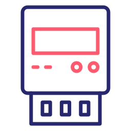 compteur électrique Icône