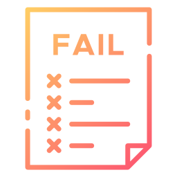 Fail icon