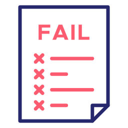 Fail icon