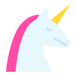 unicorno icona