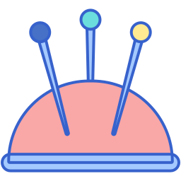 poduszeczka do igieł ikona