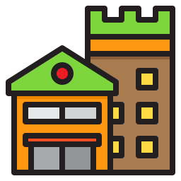 都市の建物 icon