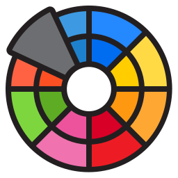 Color wheel icon