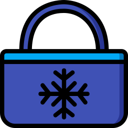 Ice bag icon