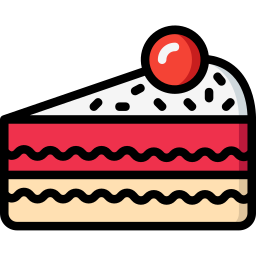 Cake slice icon