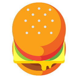 Cheese burger icon