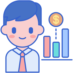 Business analyst icon