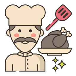 chefe de cozinha Ícone