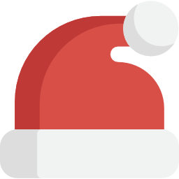 Christmas hat icon