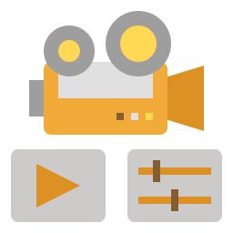 Video editing icon