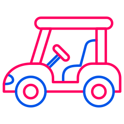 Golf cart icon