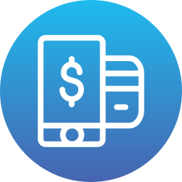 Mobile banking icon