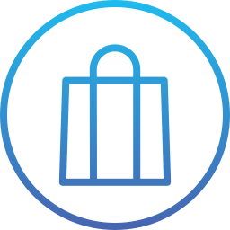 Shopping bag icon