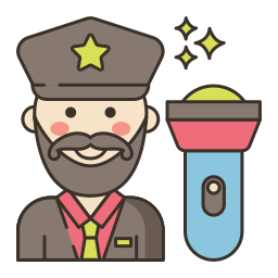 Security guard icon