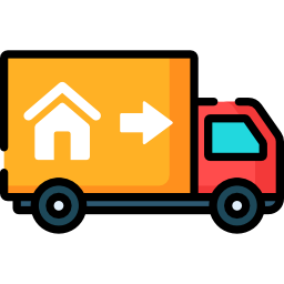 Moving truck icon