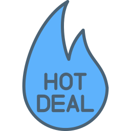 Hot deal icon