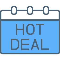 Hot deal icon