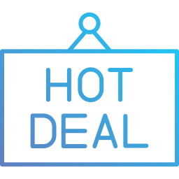 Hot deal icon