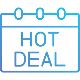 Hot deal icon