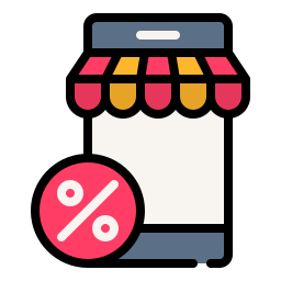 Online shop icon