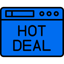 Hot deal icon