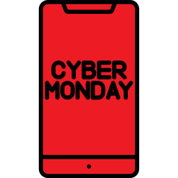 Cyber monday icon