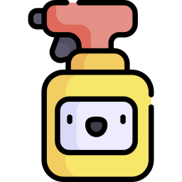 Cleaning spray icon