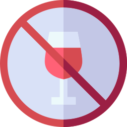 No alcohol icon