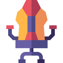 Gaming chair icon