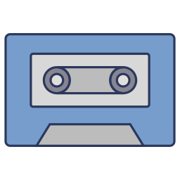 Cassette tape icon