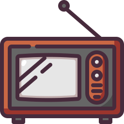 Tv screen icon