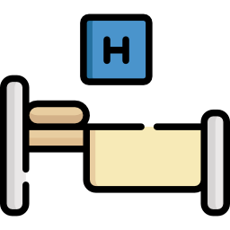 Hospital bed icon