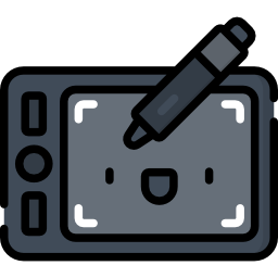 Graphic tablet icon