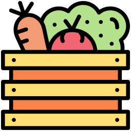 Vegetable box icon