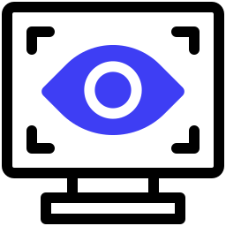 Eye recognition icon