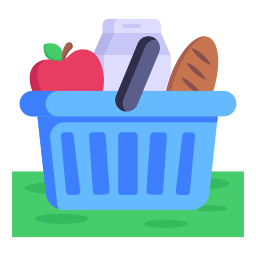 Shopping basket icon