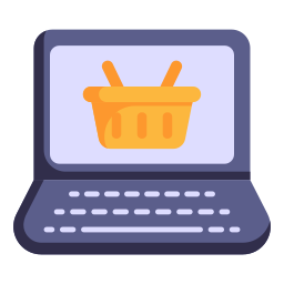 Online shop icon