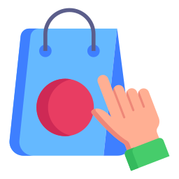 Shopping bag icon