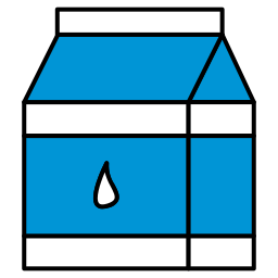 Milk box icon