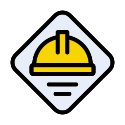 Road sign icon