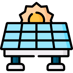 Solar panel icon