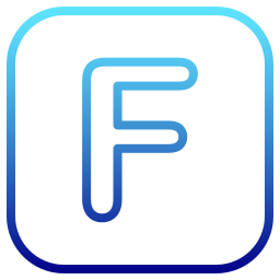 文字f icon