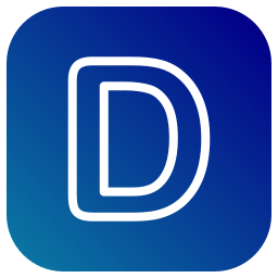 文字d icon