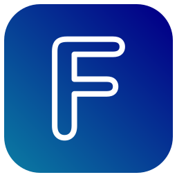 Letter f icon