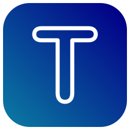 Letter t icon